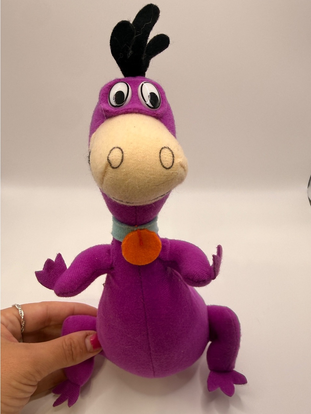 Dino The Flintstones purple dinosaur Stuffed Plush Animal